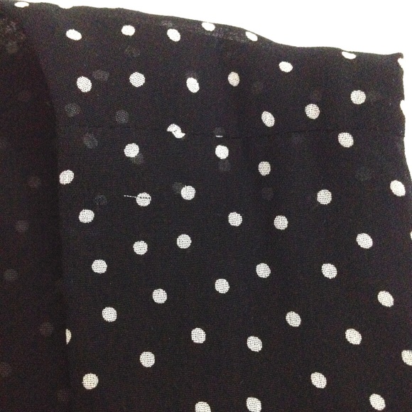 Ann Taylor LOFT - Polka Dot Skirt & Blouse Set - Picture 8 of 9